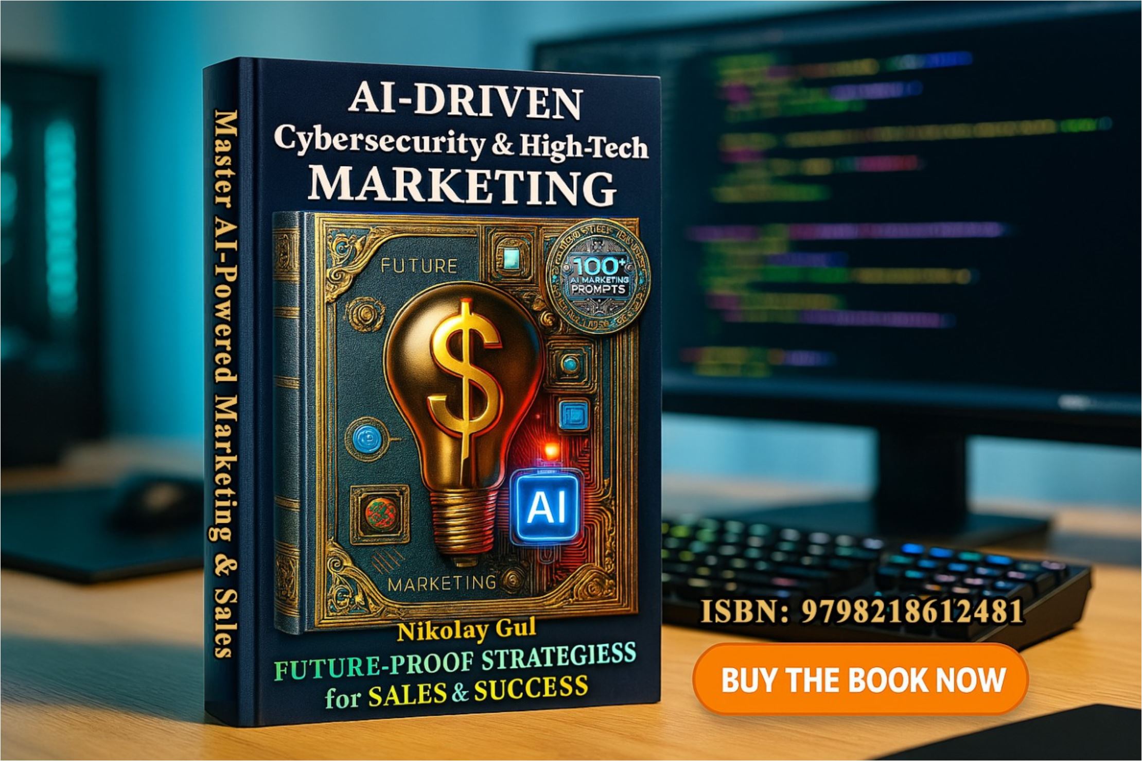 AI-Driven Cybersecurity and High-Tech Marketing by Nikolay Gul Cover