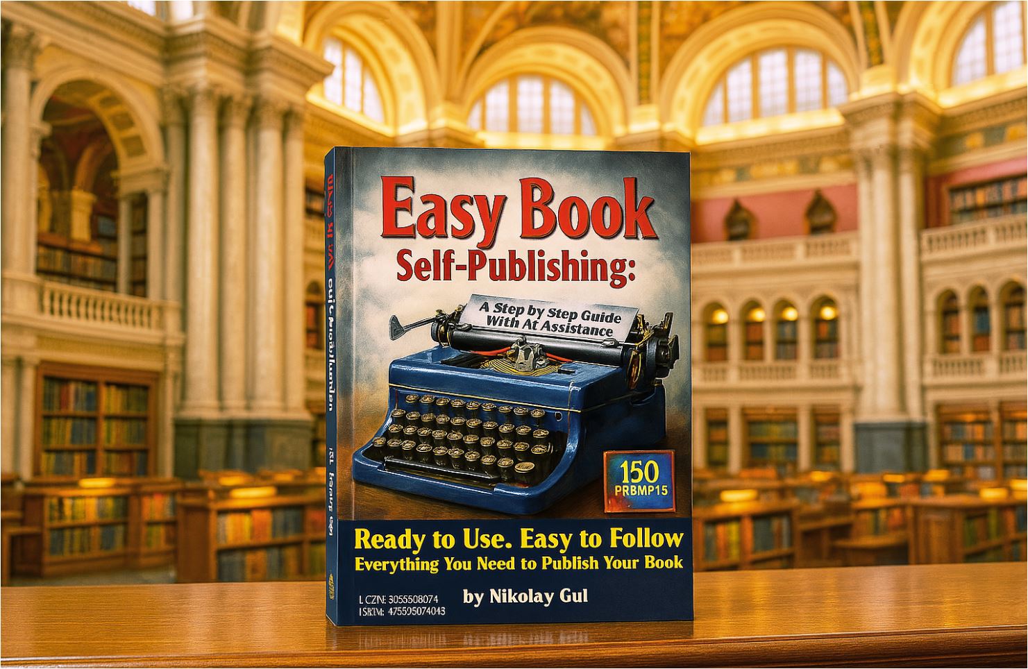 Easy Book Self-Publishing by Nikolay Gul Cover